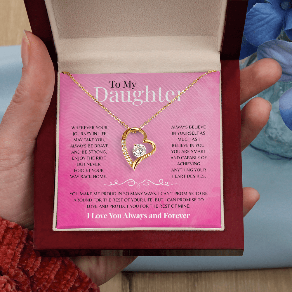 To My Daughter | Forever Love Necklace