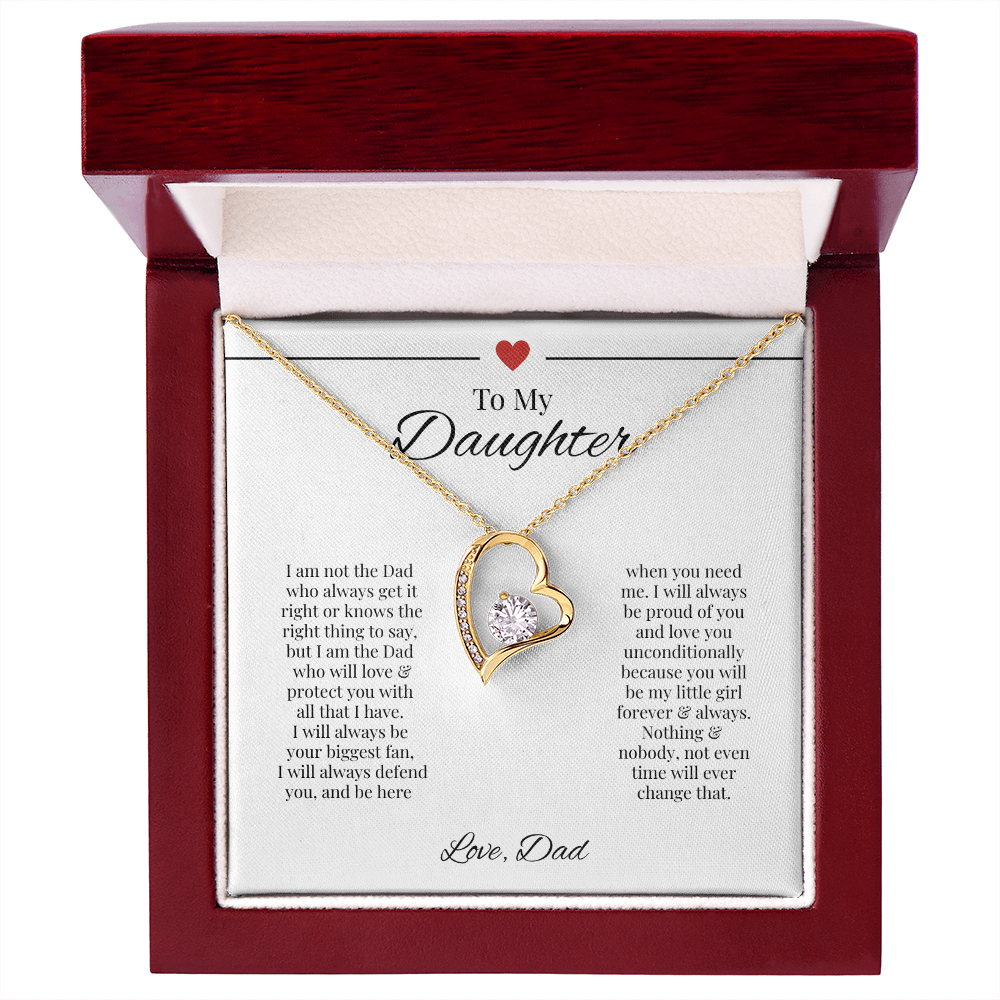 To My Daughter from Dad | Forever Love Necklace