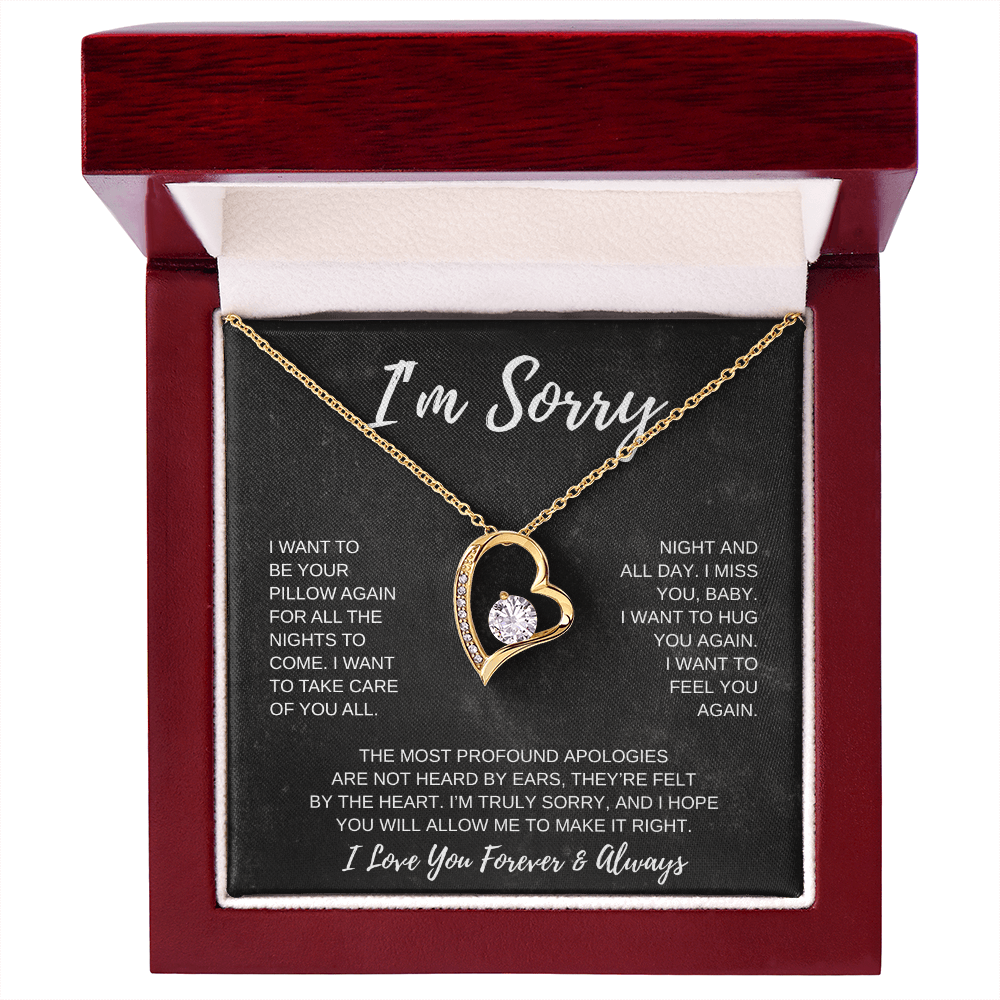 I'm Sorry | Forever Love Necklace