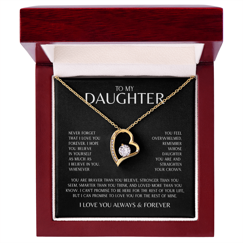 To My Daughter | Forever Love Necklace