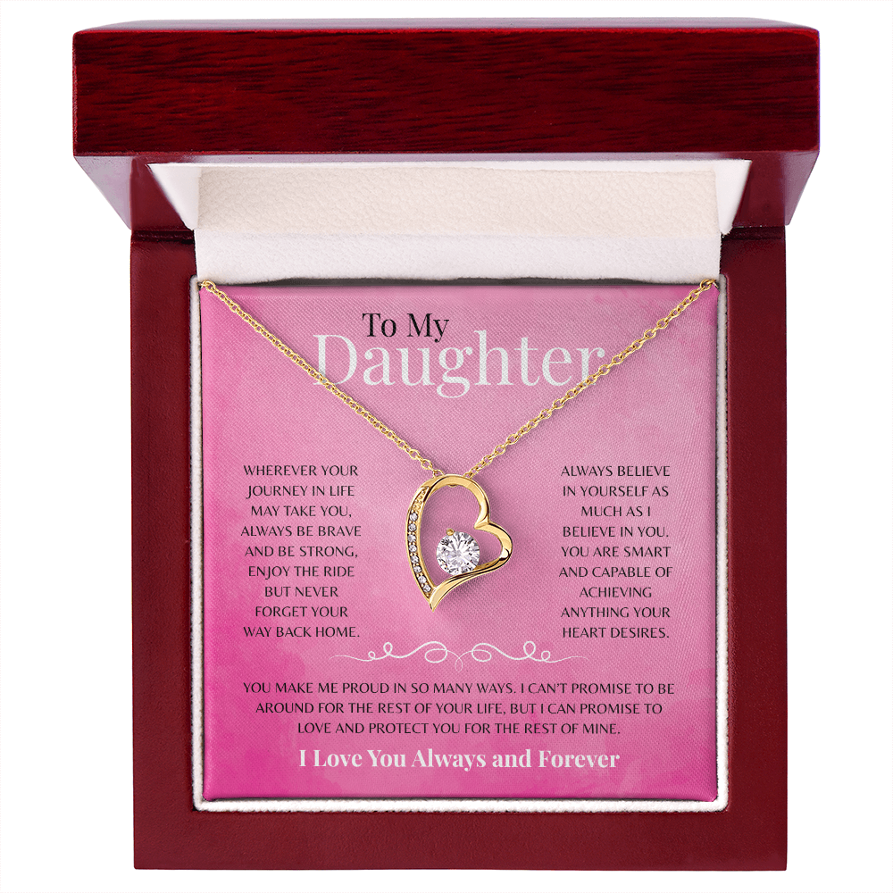 To My Daughter | Forever Love Necklace