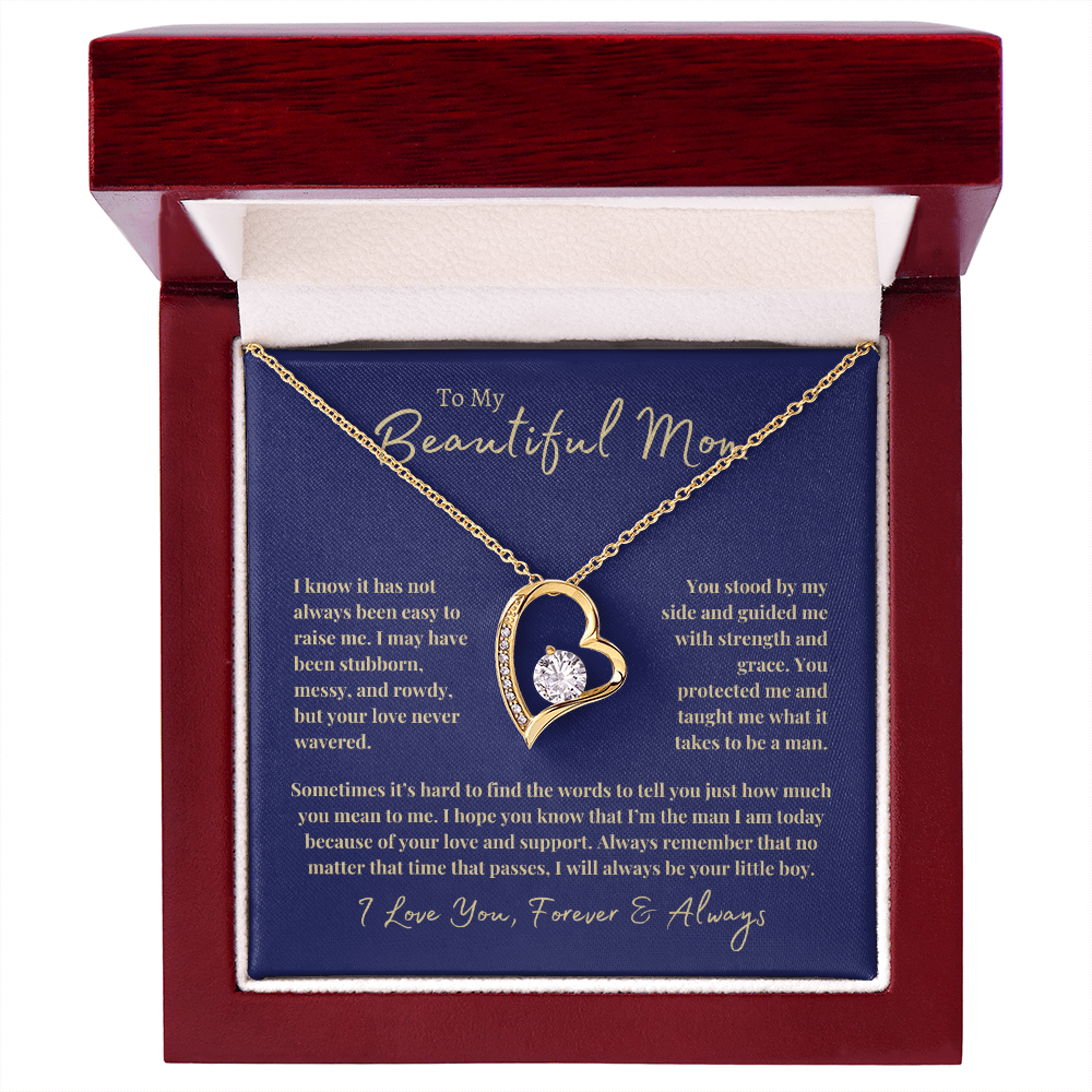 Gift to Mom from Son | Forever Love Necklace