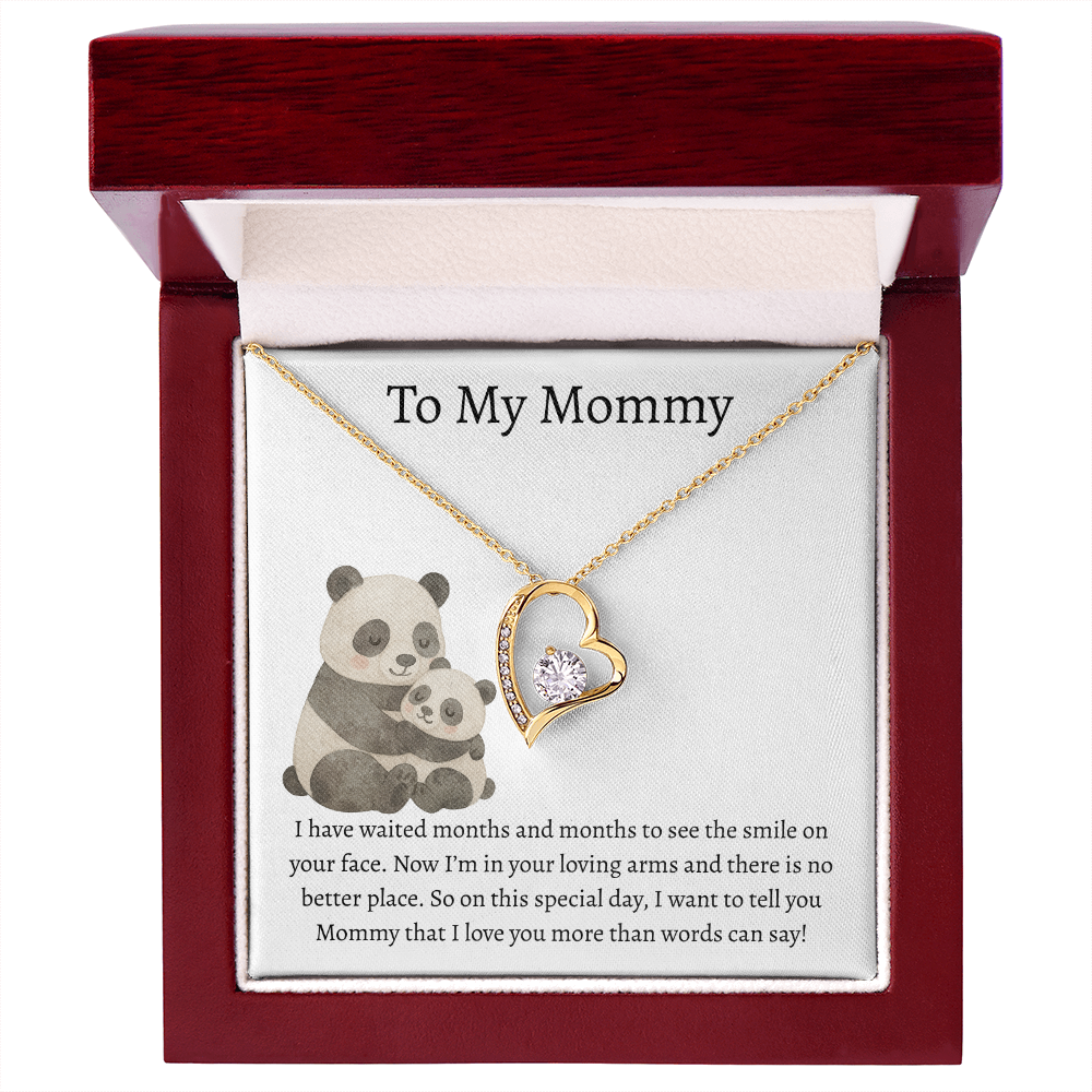 To My Mommy Pandas | Forever Love Necklace