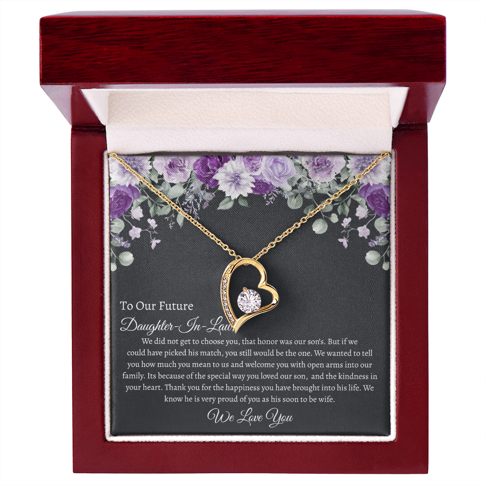 To Our Future Daughter-In-Law | Forever Love Necklace