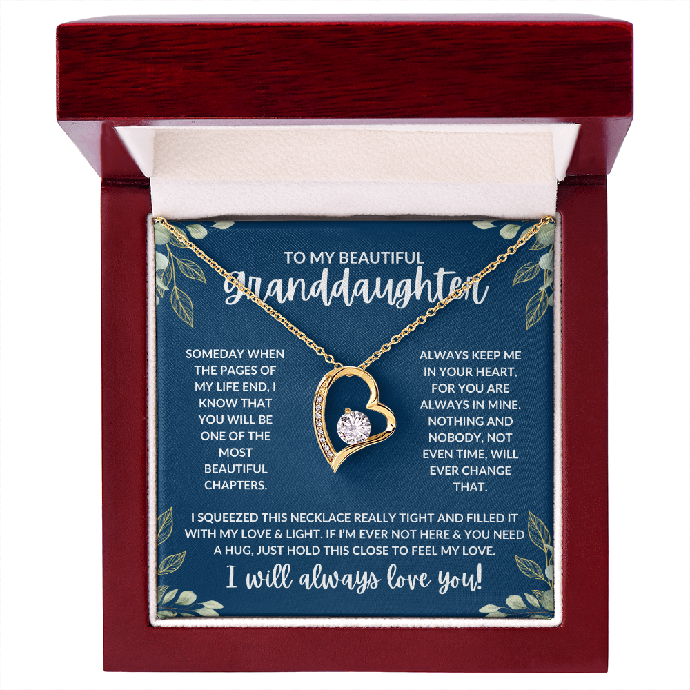To My Granddaughter | Forever Love Necklace
