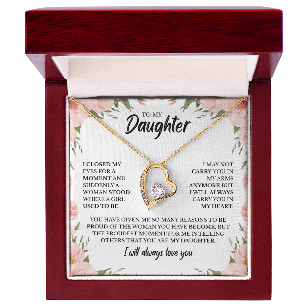 To My Daughter | Forever Love Necklace