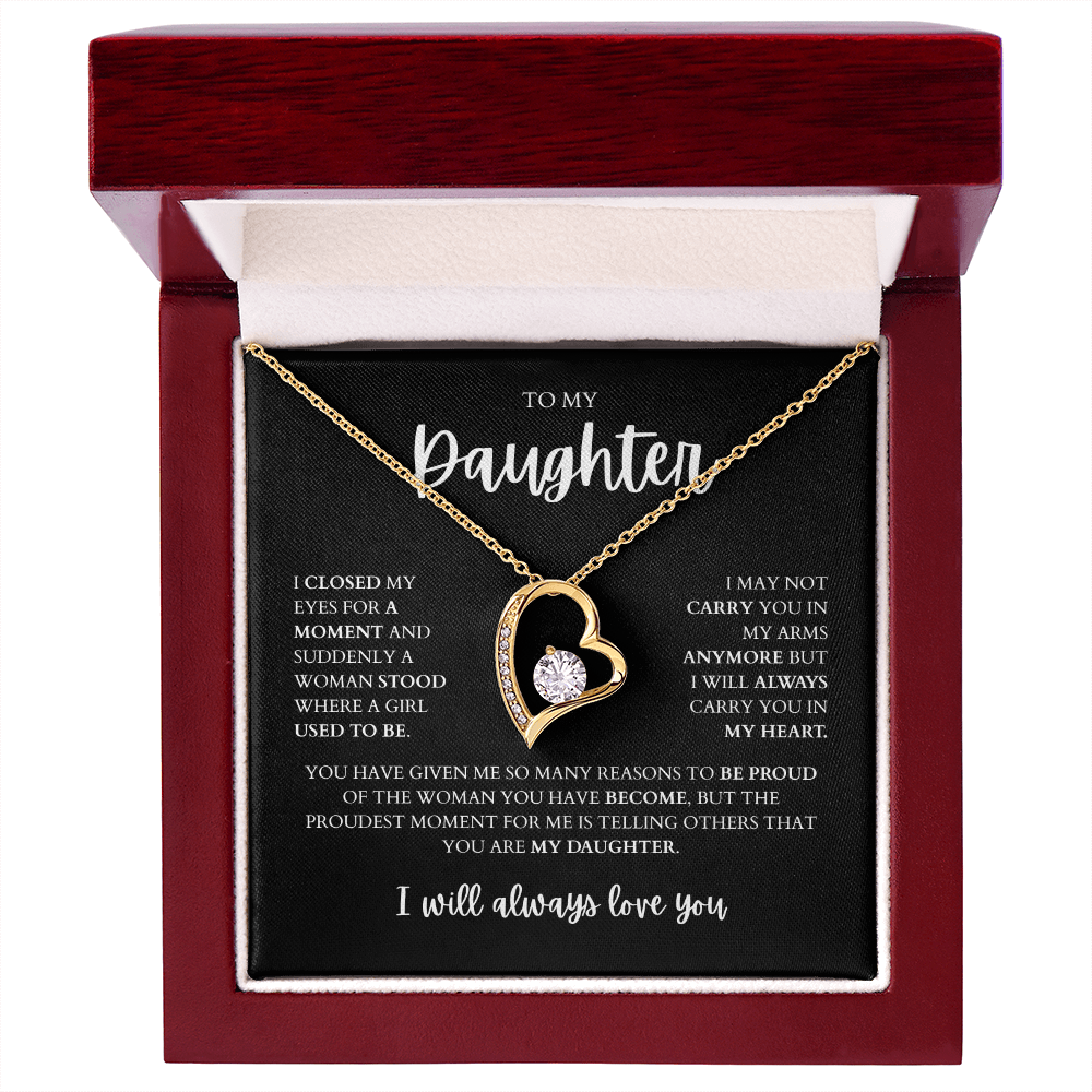 To My Daughter | Forever Love Necklace