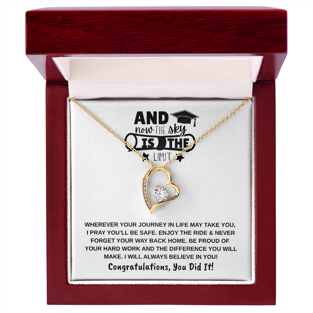 Sky is the Limit Graduation | Forever Love Necklace
