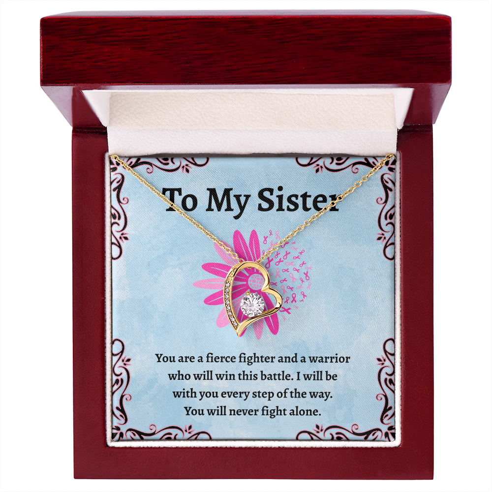 To My Warrior Sister | Forever Love Necklace