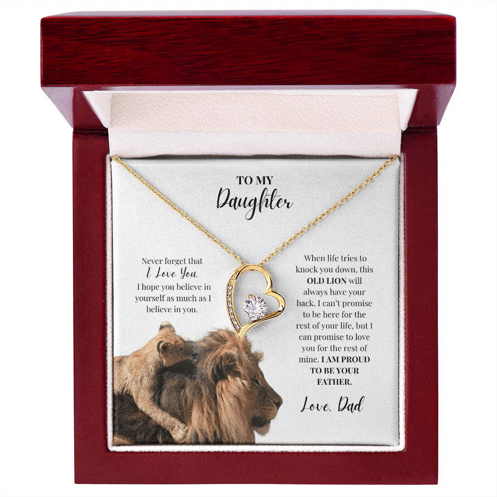 To My Daughter | Forever Love Necklace