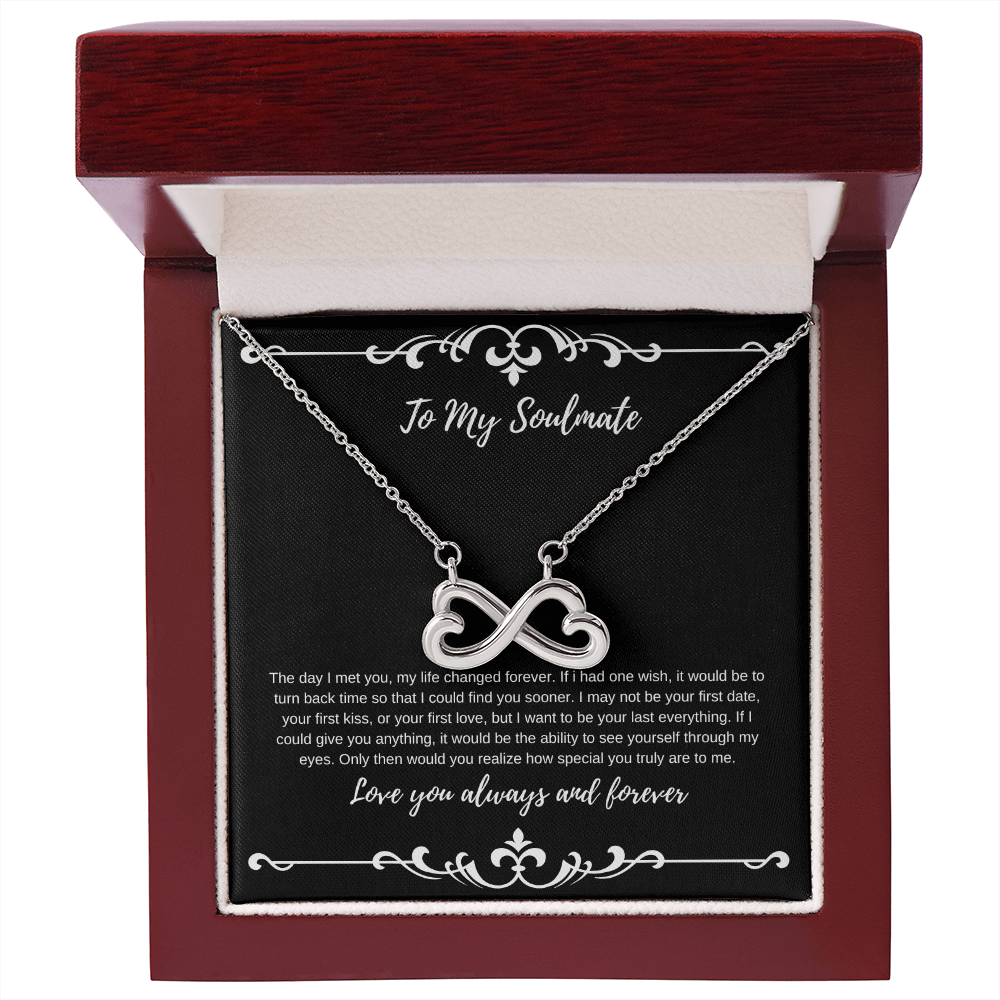 To My Soulmate | Endless Love Necklace