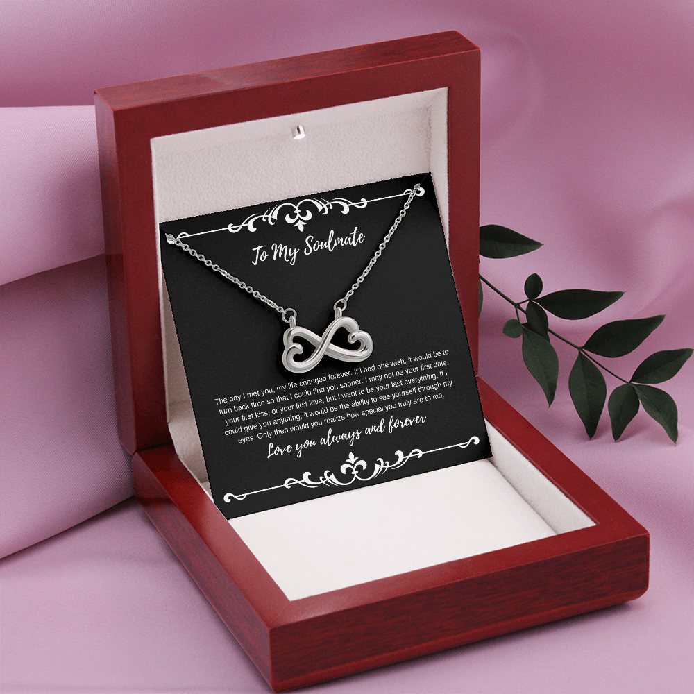 To My Soulmate | Endless Love Necklace