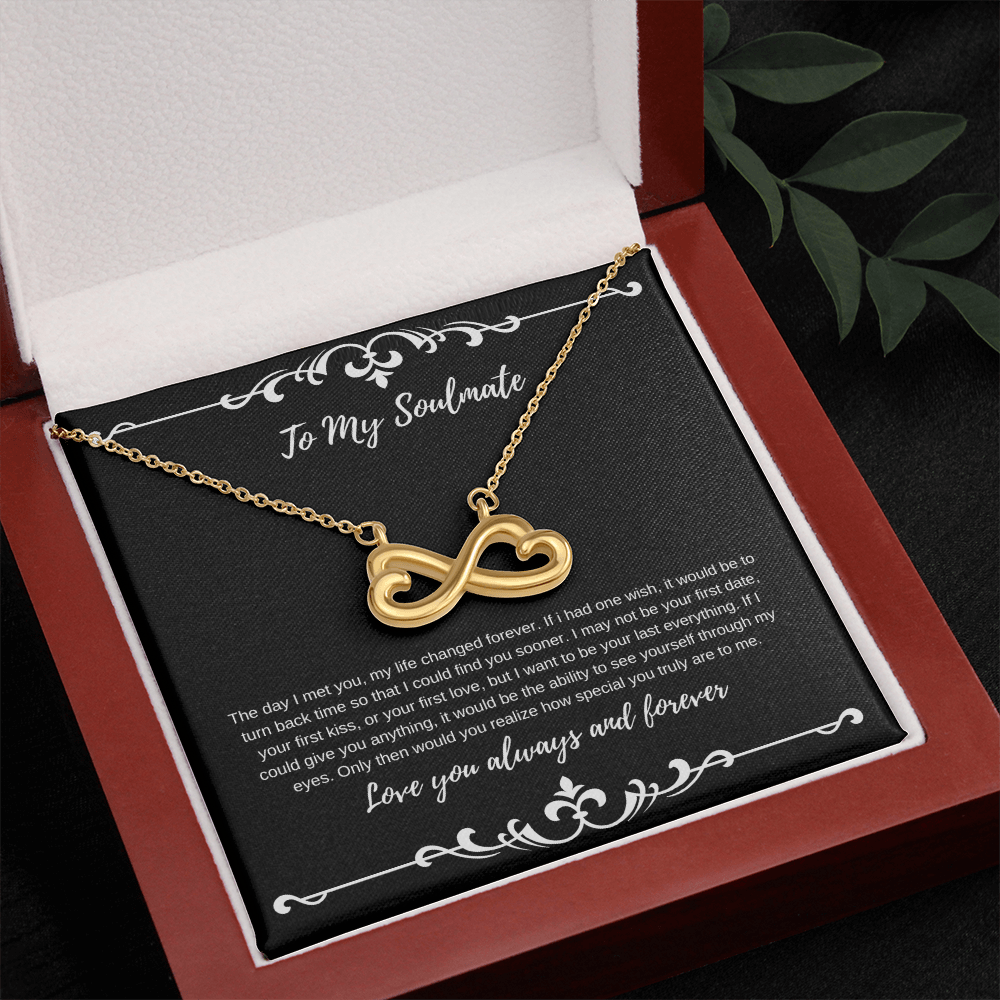 To My Soulmate | Endless Love Necklace