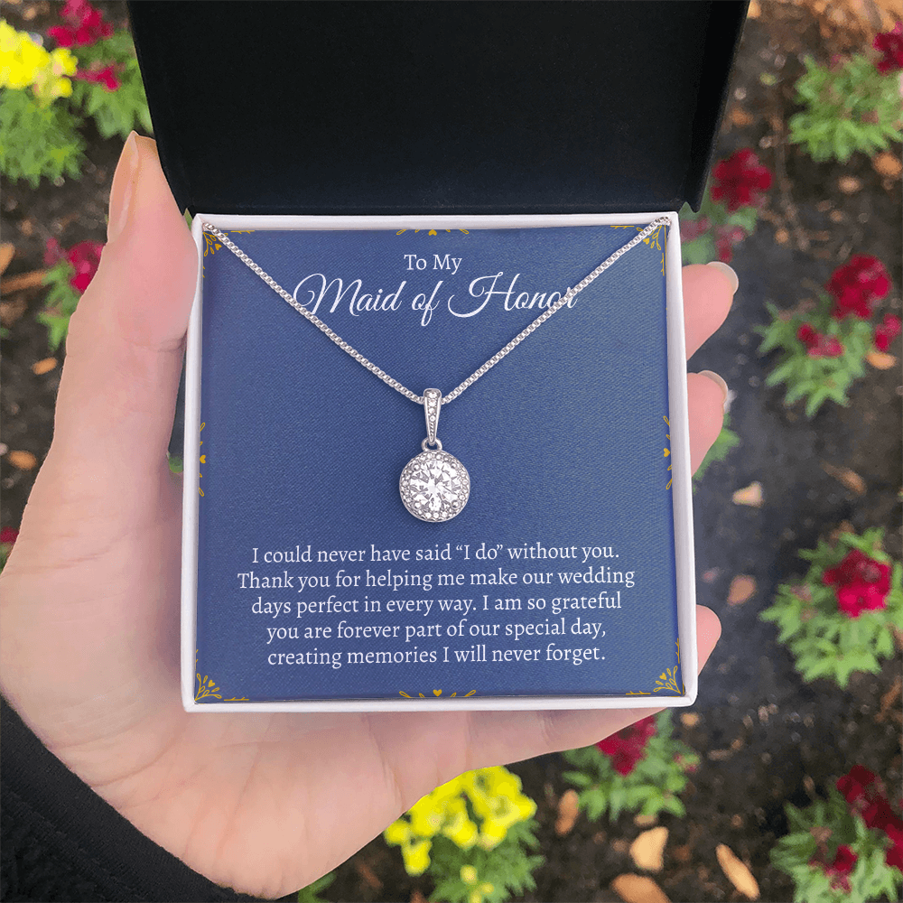 To My Maid of Honor | Eternal Hope Necklace