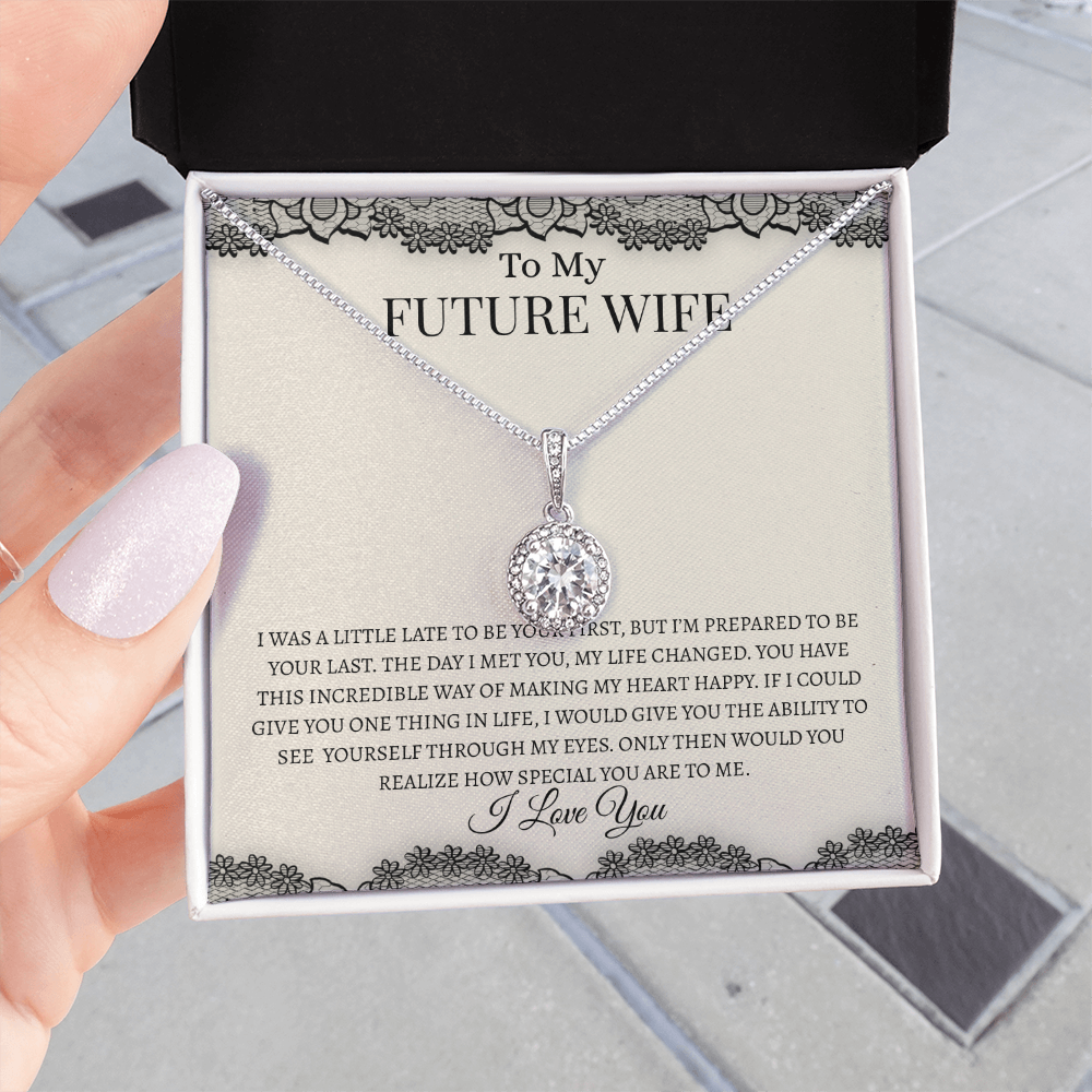 Future Wife Black Lace | Eternal Hope Necklace