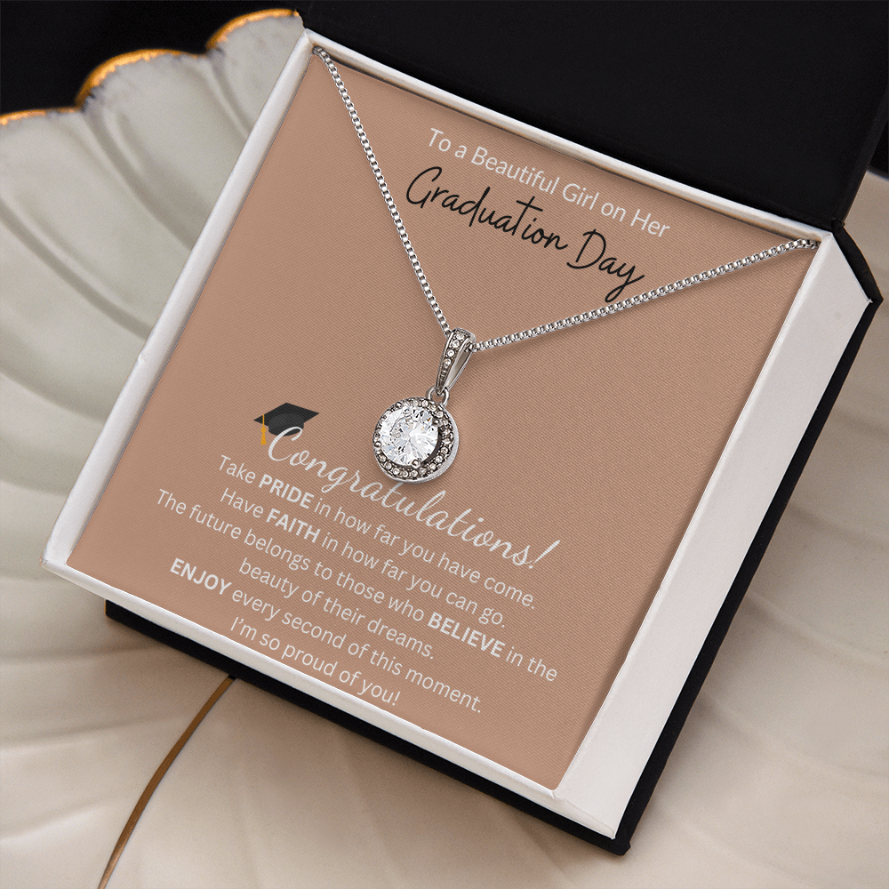 To a Beautiful Girl on Her Graduation Day | Eternal Hope Necklace