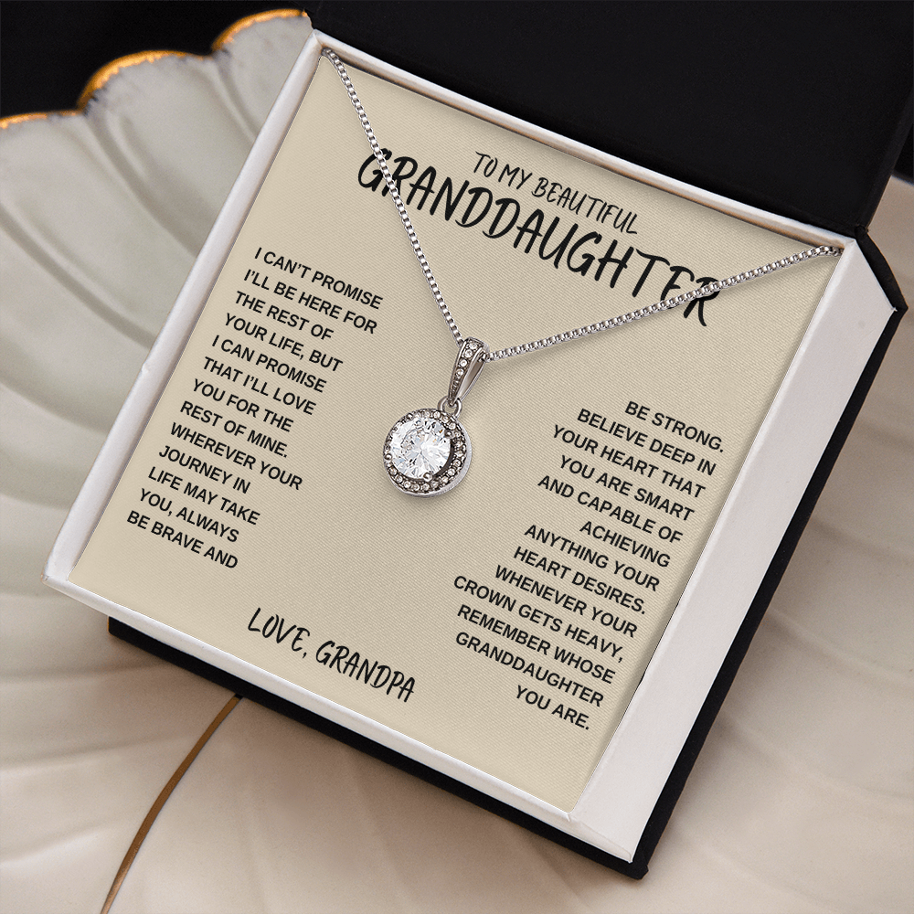 To My Beautiful Granddaughter | Eternal Hope Necklace