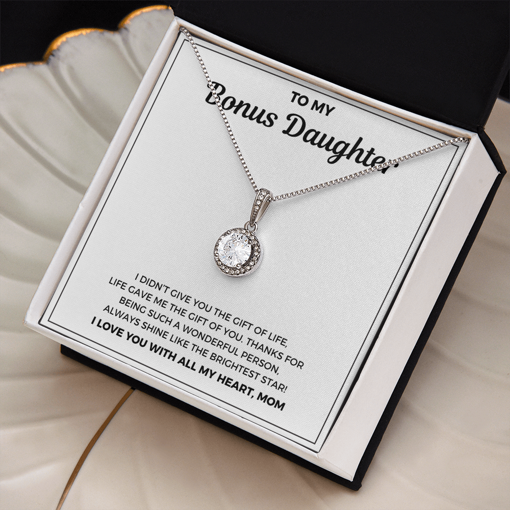 To My Bonus Daughter | Eternal Hope Necklace