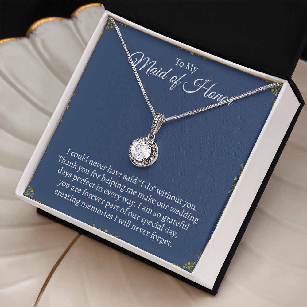To My Maid of Honor | Eternal Hope Necklace