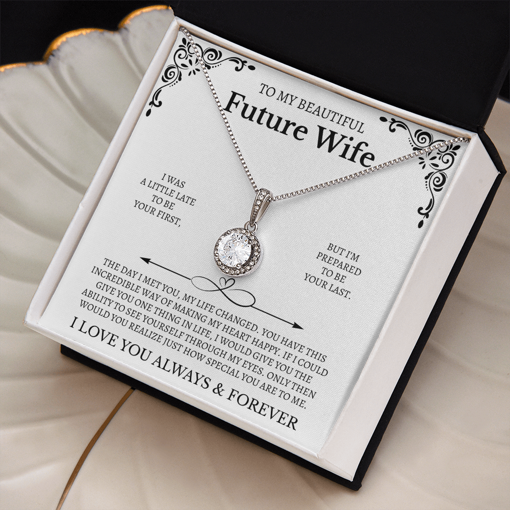 To My Beautiful Future Wife | Eternal Hope Necklace