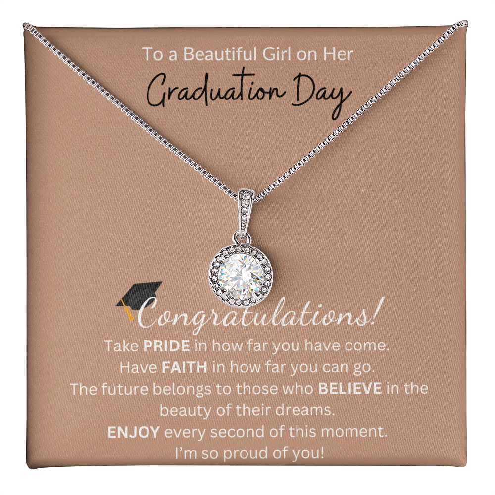 To a Beautiful Girl on Her Graduation Day | Eternal Hope Necklace