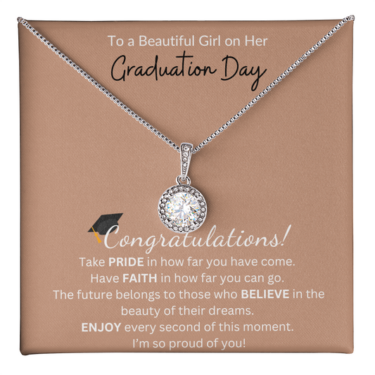 To a Beautiful Girl on Her Graduation Day | Eternal Hope Necklace