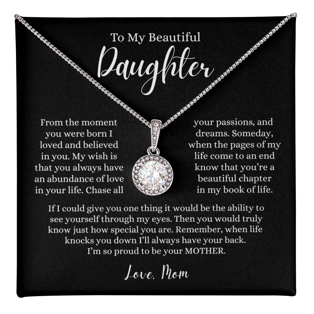 To My Beautiful Daughter |  Eternal Hope Necklace
