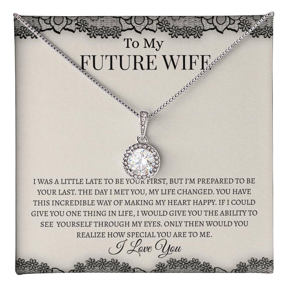 Future Wife Black Lace | Eternal Hope Necklace