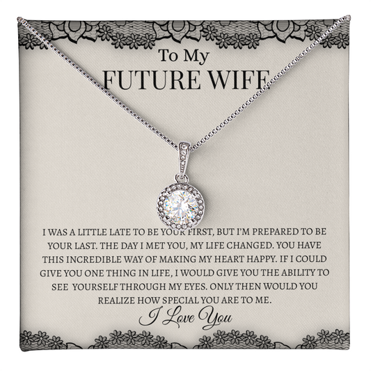 Future Wife Black Lace | Eternal Hope Necklace