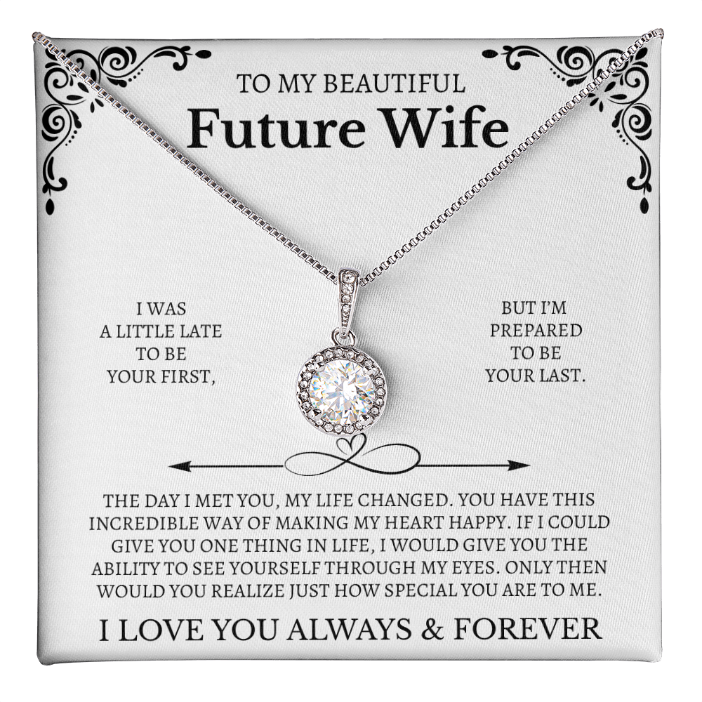 To My Beautiful Future Wife | Eternal Hope Necklace