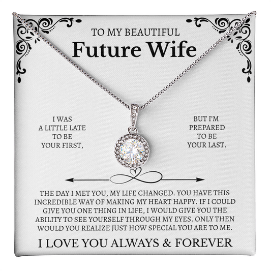 To My Beautiful Future Wife | Eternal Hope Necklace