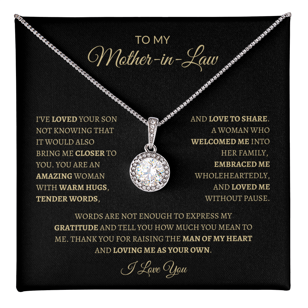 To My Mother-In- Law | Eternal Hope Necklace