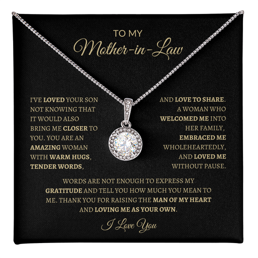 To My Mother-In- Law | Eternal Hope Necklace