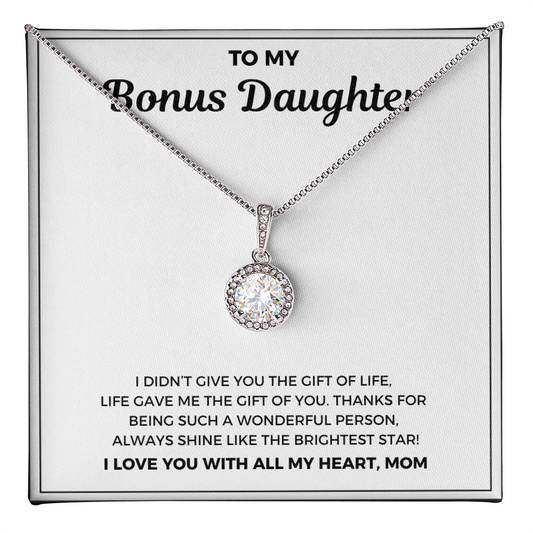 To My Bonus Daughter | Eternal Hope Necklace