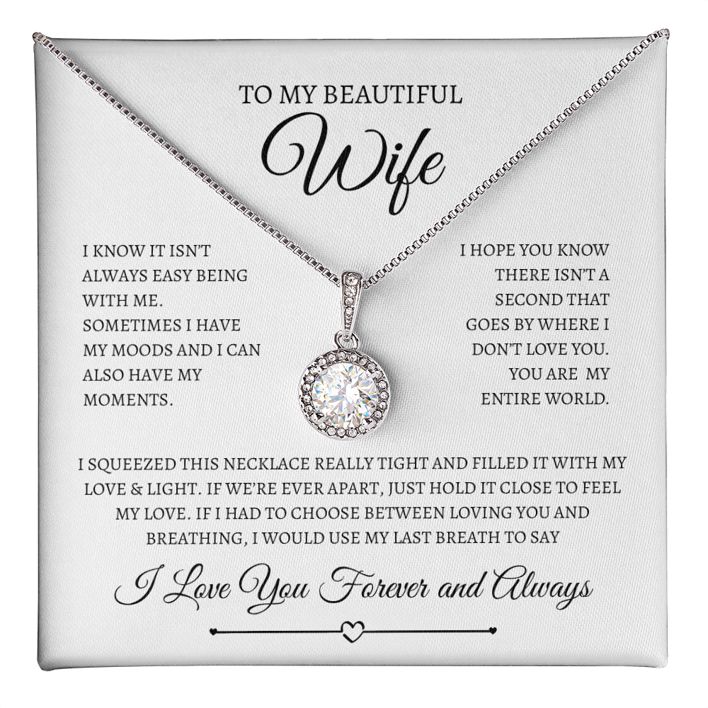 To My Beautiful Wife | Eternal Hope Necklace