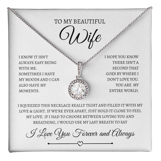 To My Beautiful Wife | Eternal Hope Necklace