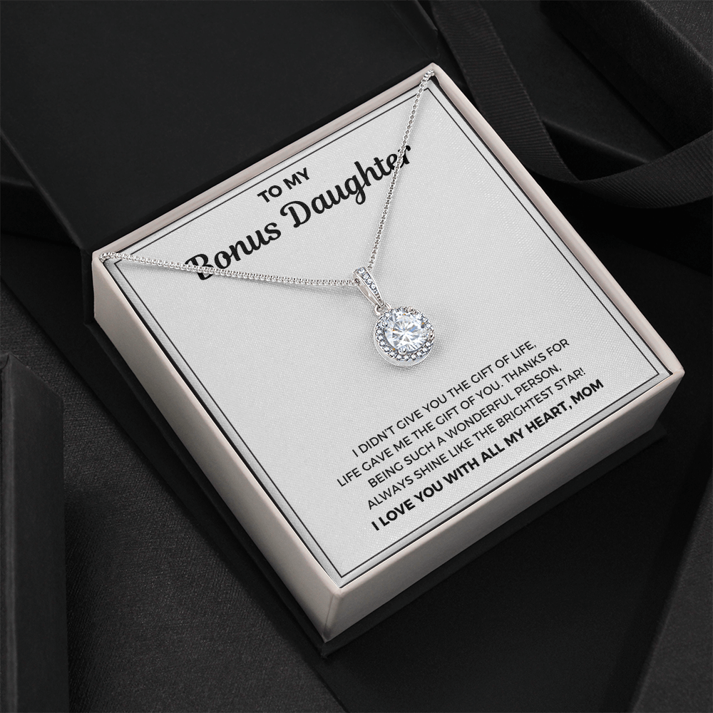 To My Bonus Daughter | Eternal Hope Necklace