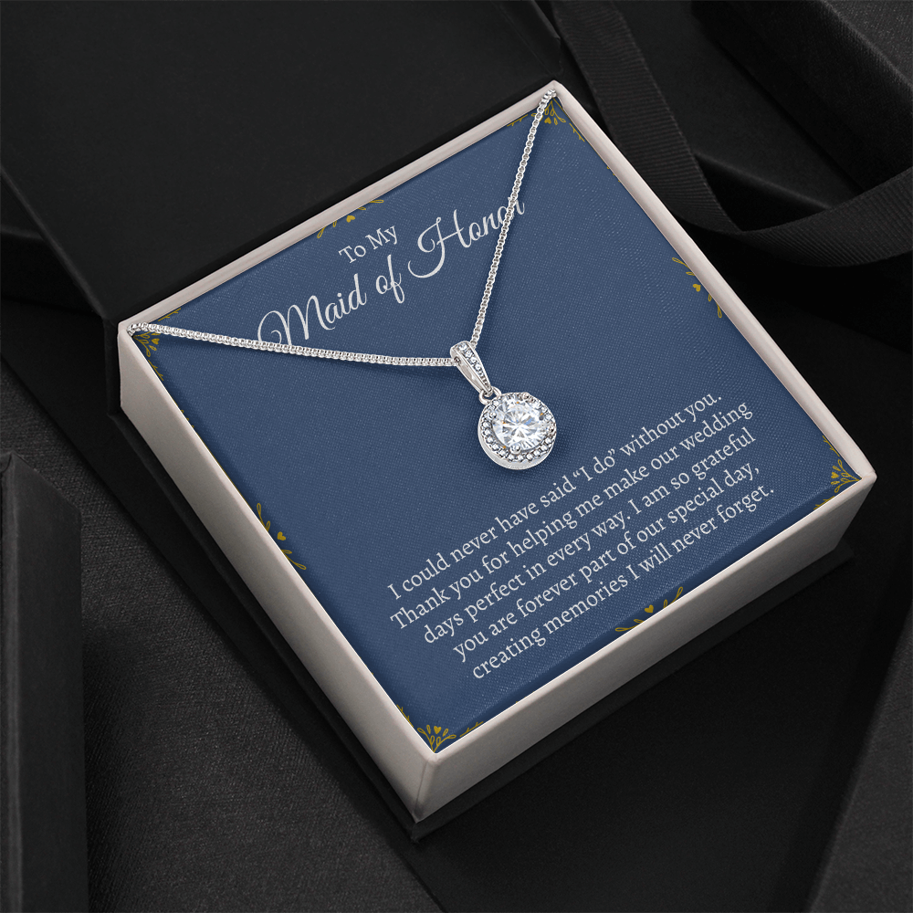 To My Maid of Honor | Eternal Hope Necklace
