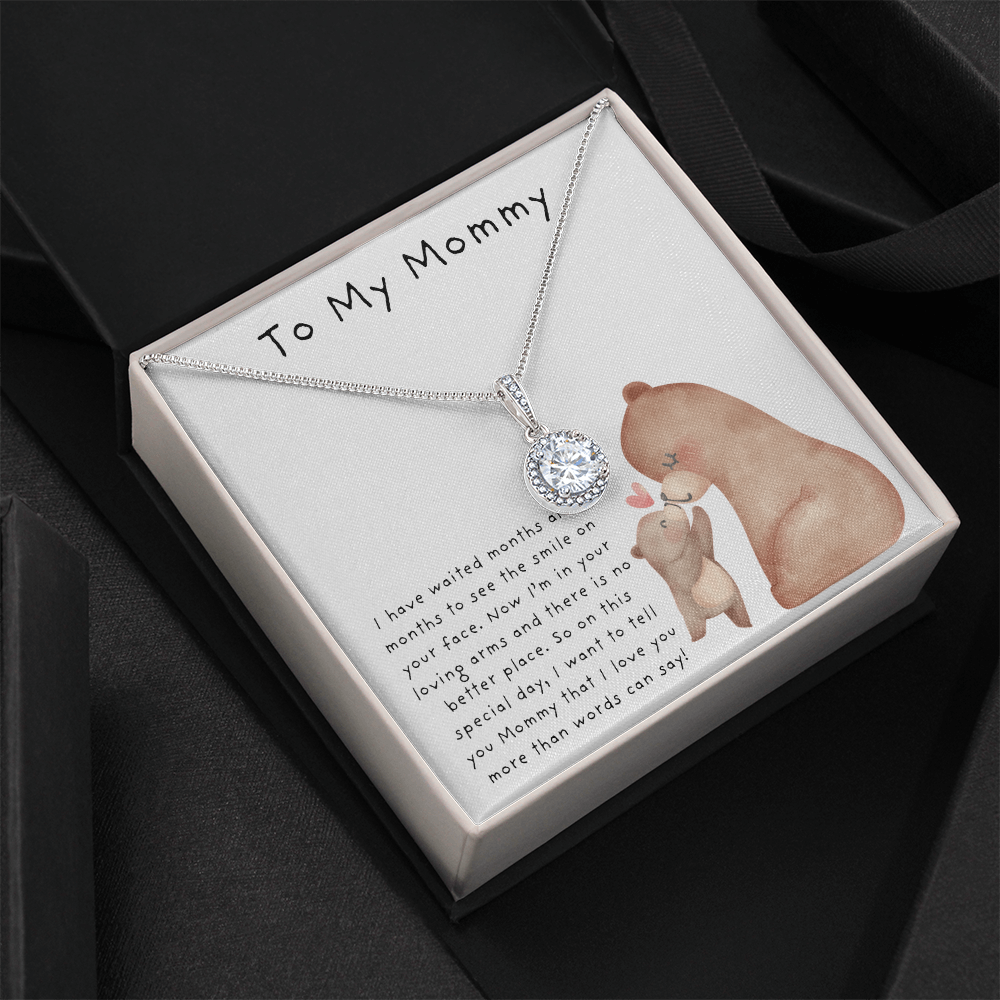 To My Mommy Bear Kiss | Eternal Hope Necklace