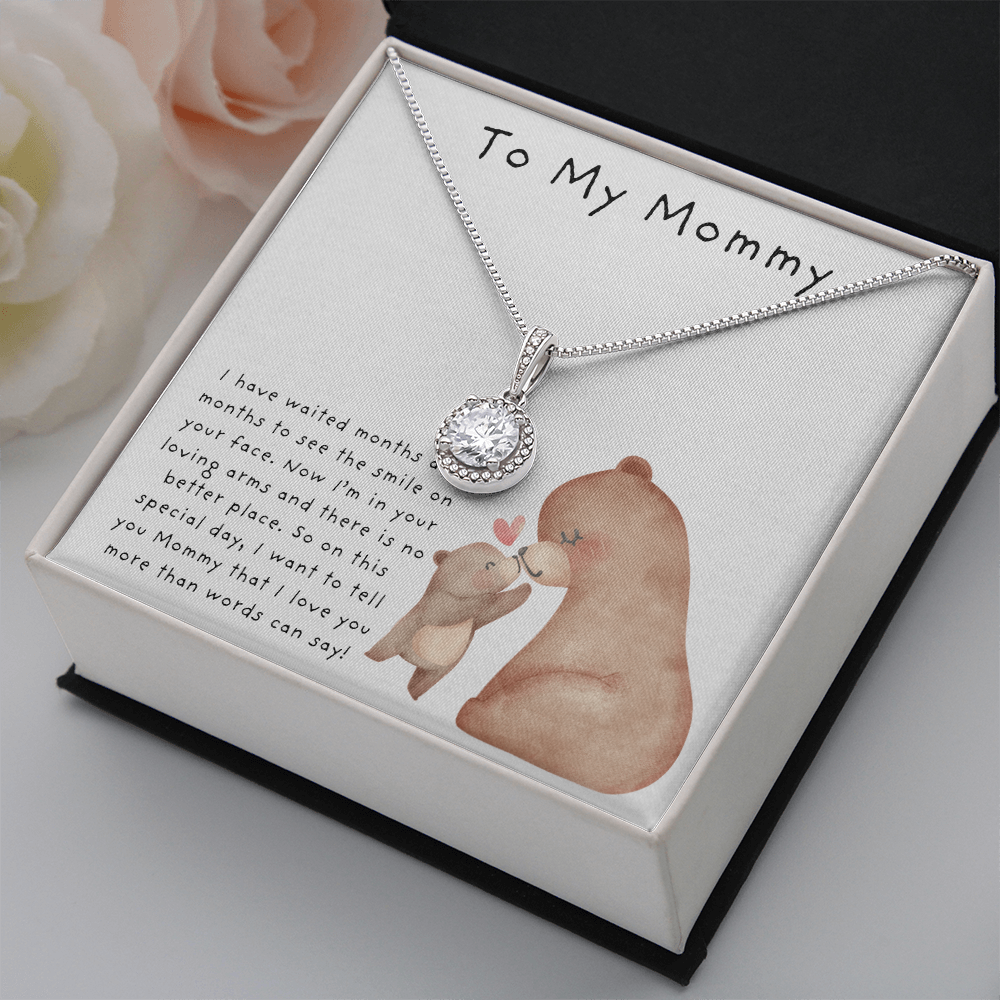 To My Mommy Bear Kiss | Eternal Hope Necklace