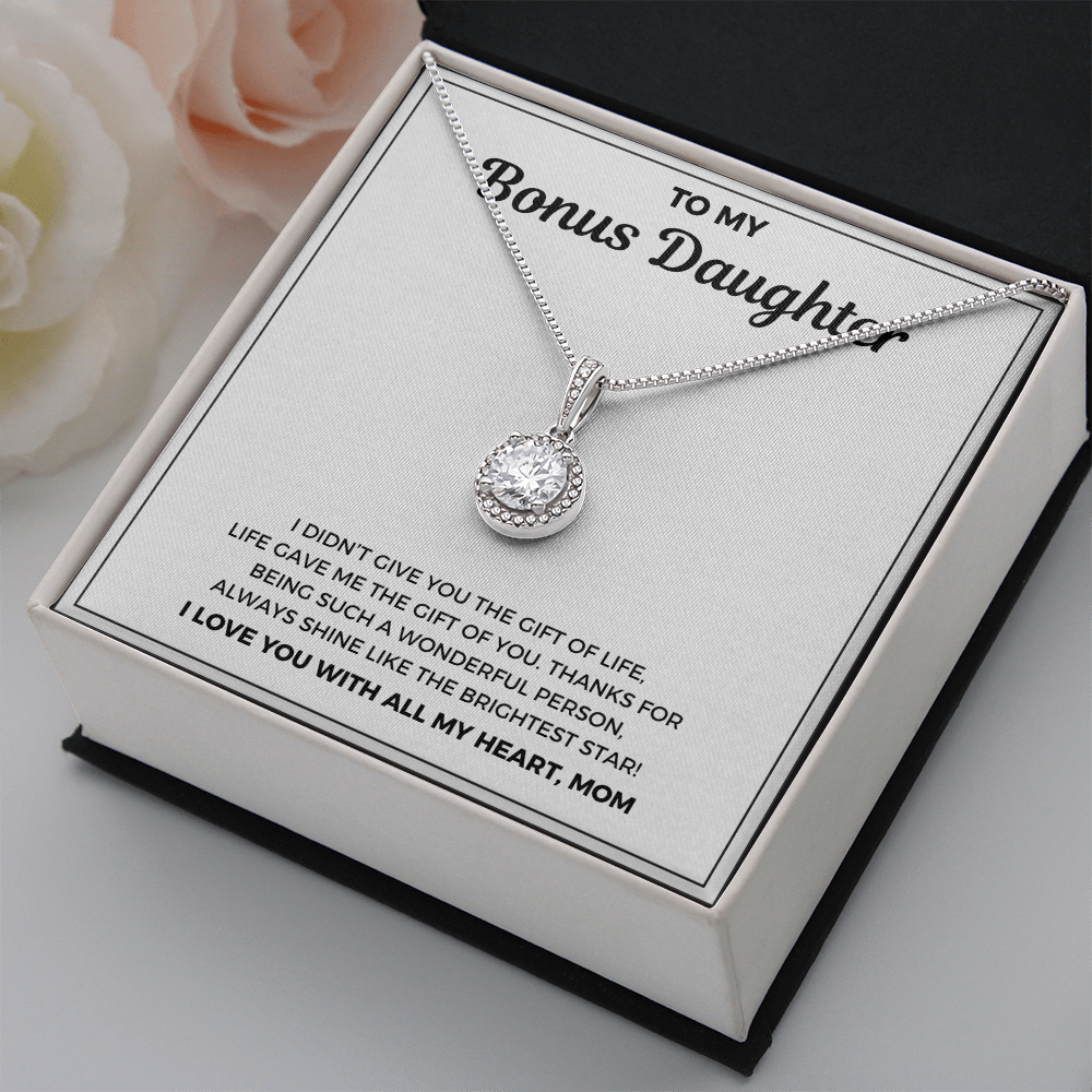 To My Bonus Daughter | Eternal Hope Necklace