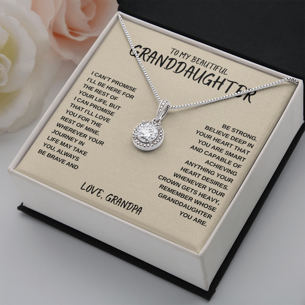To My Beautiful Granddaughter | Eternal Hope Necklace