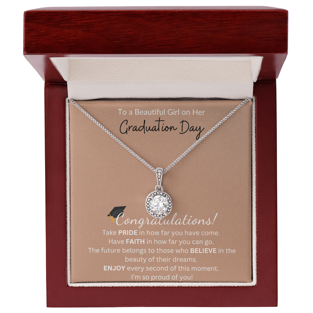 To a Beautiful Girl on Her Graduation Day | Eternal Hope Necklace