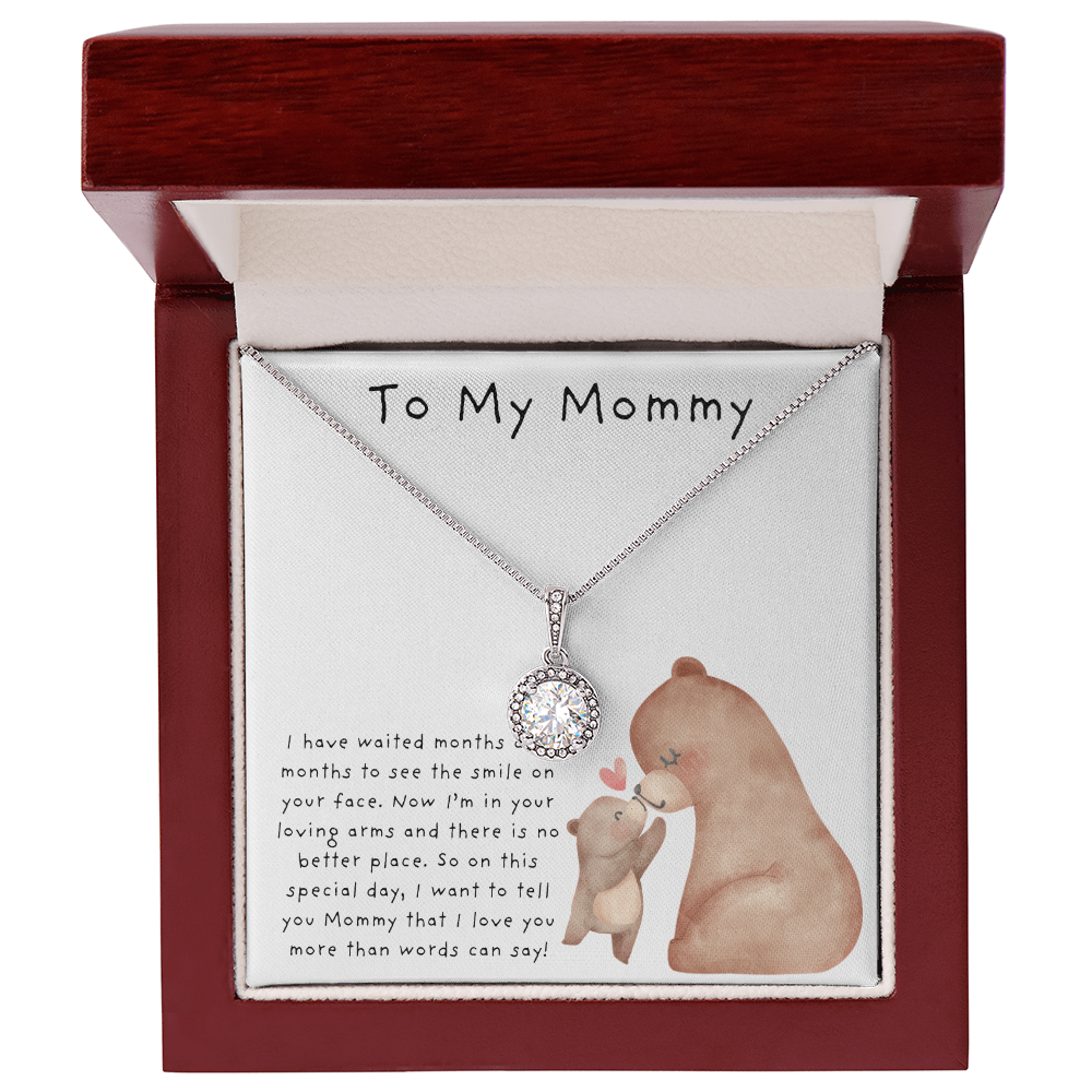 To My Mommy Bear Kiss | Eternal Hope Necklace