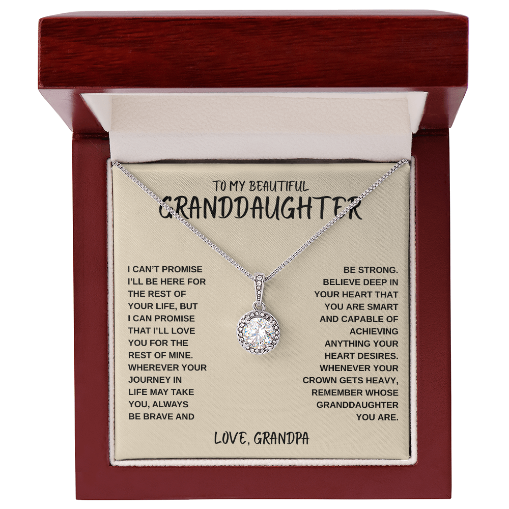 To My Beautiful Granddaughter | Eternal Hope Necklace
