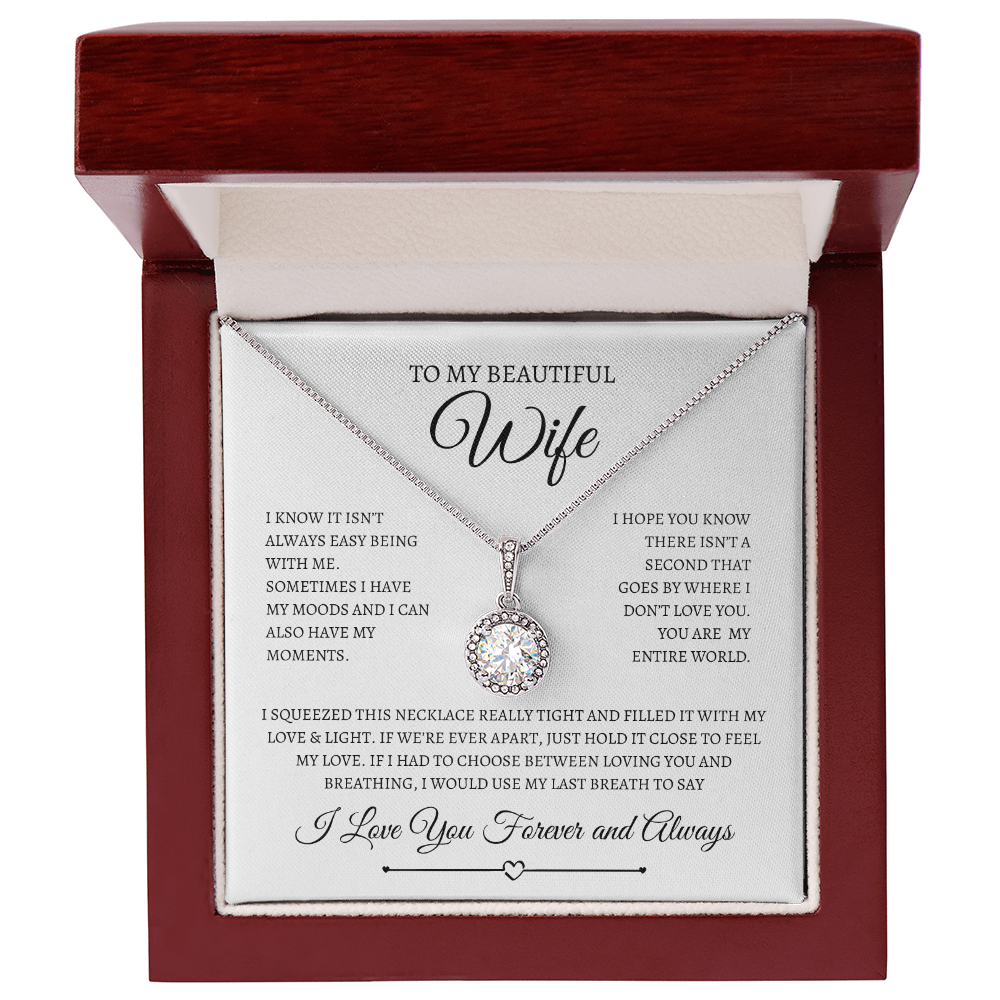 To My Beautiful Wife | Eternal Hope Necklace
