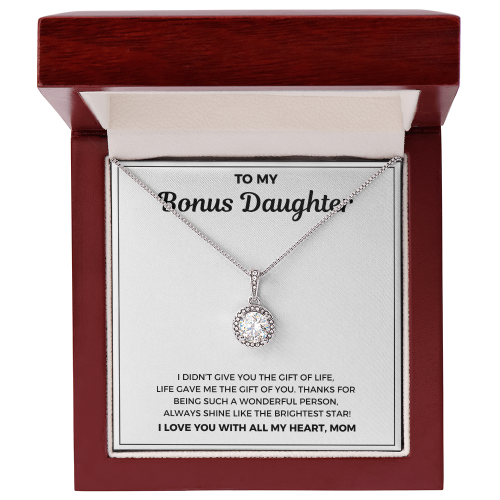 To My Bonus Daughter | Eternal Hope Necklace