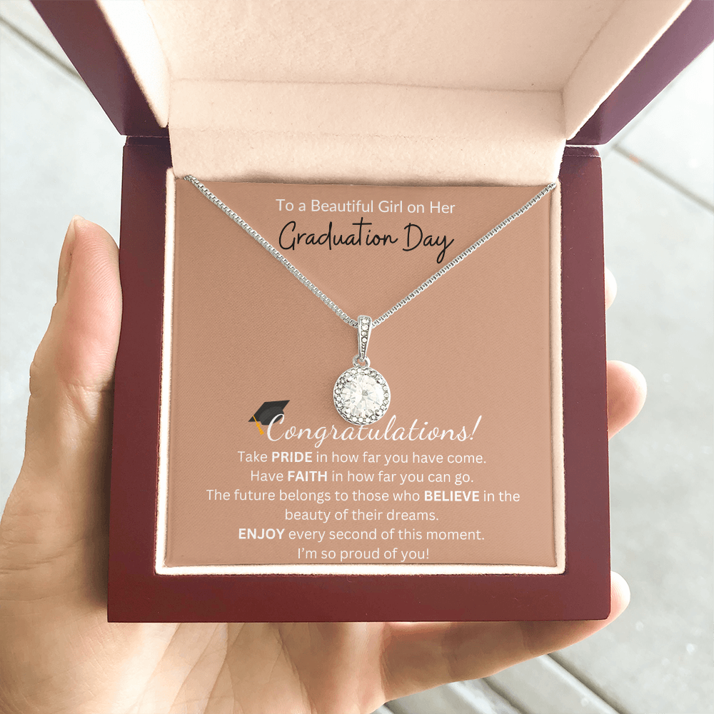 To a Beautiful Girl on Her Graduation Day | Eternal Hope Necklace