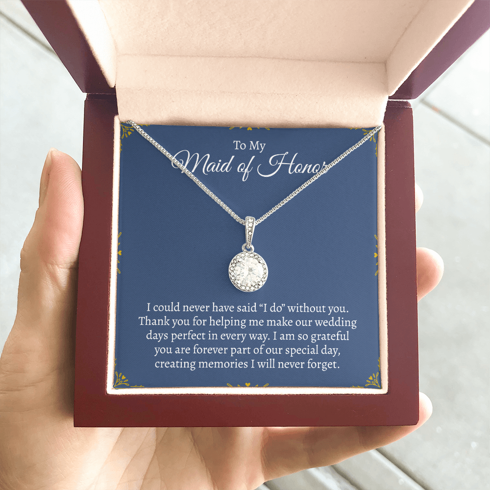 To My Maid of Honor | Eternal Hope Necklace