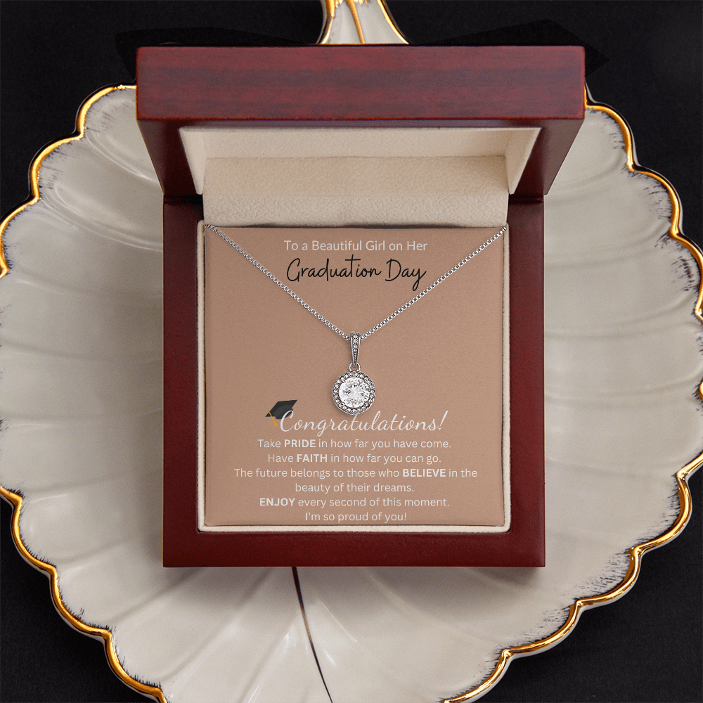 To a Beautiful Girl on Her Graduation Day | Eternal Hope Necklace